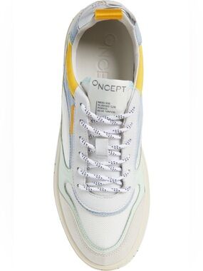 Oncept Porto Low-Top Sneakers Women's with Yellow & Pastel Accents